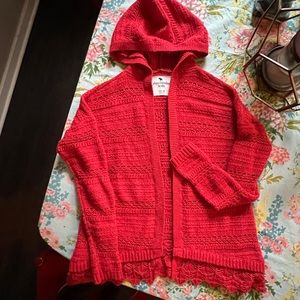 Abercrombie Kids Hooded Cardigan SZ 13/14